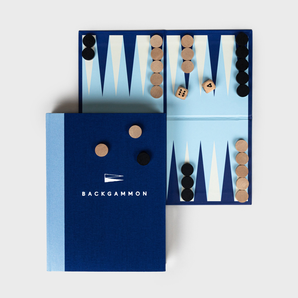 Suck UK Backgammon in a Book